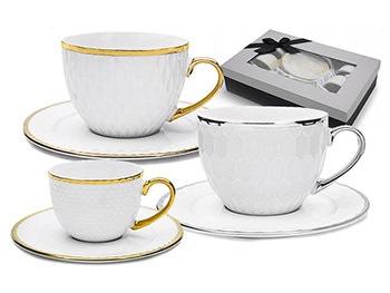 Filiżanki GOLD / SILVER